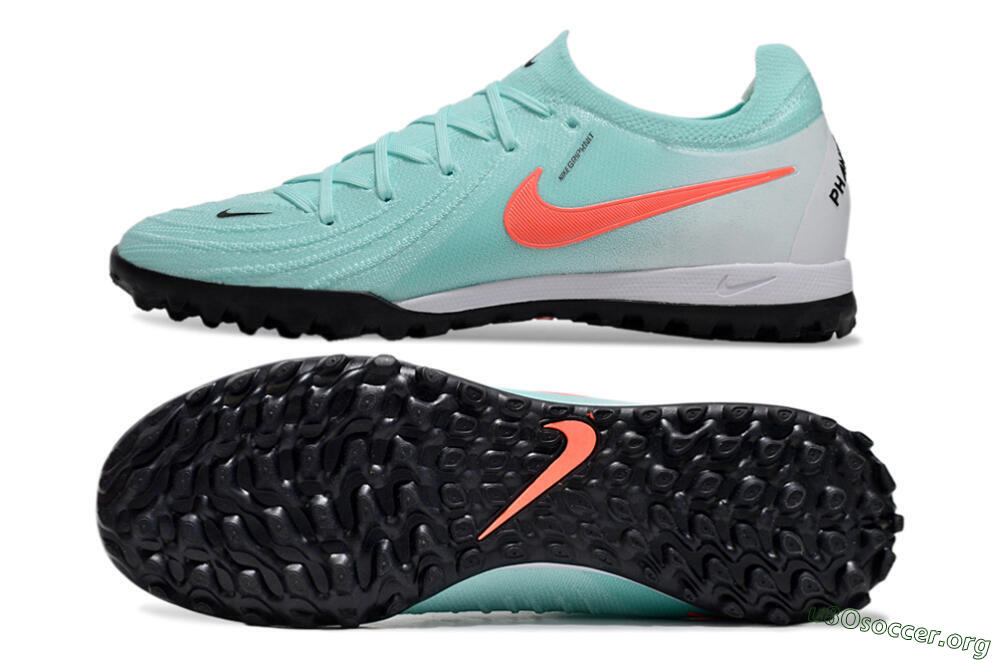 Nike Phantom Luna Elite TF Football Shoes - Jade/Red/White 1