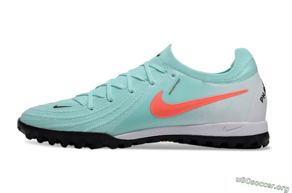 Nike Phantom Luna Elite TF Football Shoes - Jade/Red/White 3