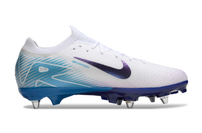 Nike Air Zoom Mercurial Vapor 16 Elite SG Football Boots - White/Purple/Jade