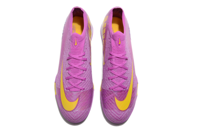 Nike Air Zoom Mercurial Vapor 16 Elite TF Football Shoes - Purple/Yellow/White