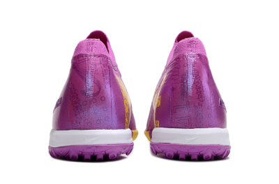 Nike Air Zoom Mercurial Vapor 16 Elite TF Football Shoes - Purple/Yellow/White