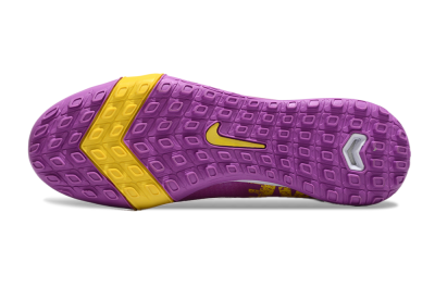 Nike Air Zoom Mercurial Vapor 16 Elite TF Football Shoes - Purple/Yellow/White