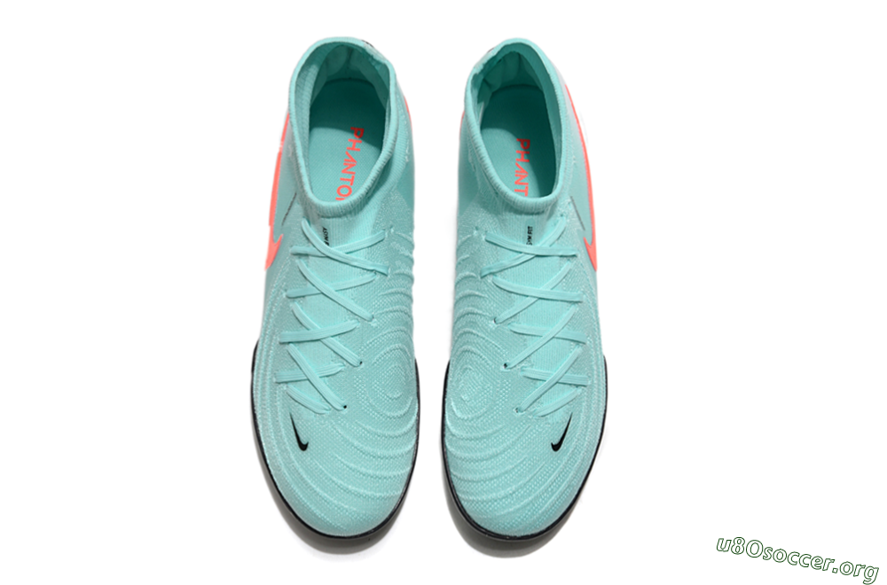 Nike Phantom Luna Elite TF Football Shoes - Jade/Red/White 4