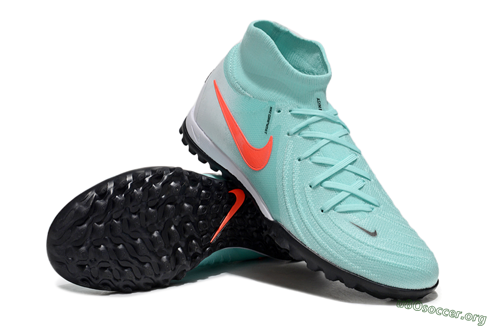 Nike Phantom Luna Elite TF Football Shoes - Jade/Red/White 0