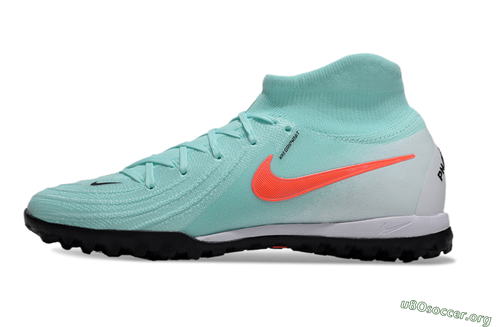 Nike Phantom Luna Elite TF Football Shoes - Jade/Red/White 3