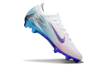 Nike Air Zoom Mercurial Vapor 16 Elite FG Football Boots - White/Purple/Pink/Jade