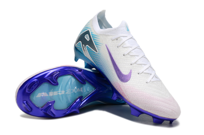 Nike Air Zoom Mercurial Vapor 16 Elite FG Football Boots - White/Purple/Pink/Jade