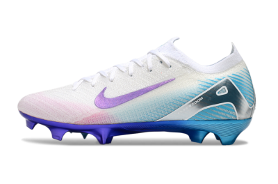 Nike Air Zoom Mercurial Vapor 16 Elite FG Football Boots - White/Purple/Pink/Jade