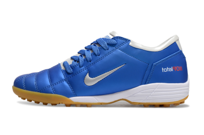 Nike Total 90 II TF Football Shoes - Blue/White/Brown