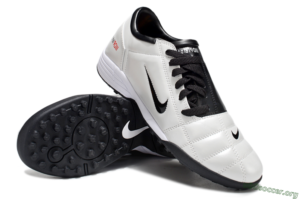 Nike Total 90 II TF Football Shoes - Beige/Black/White 0