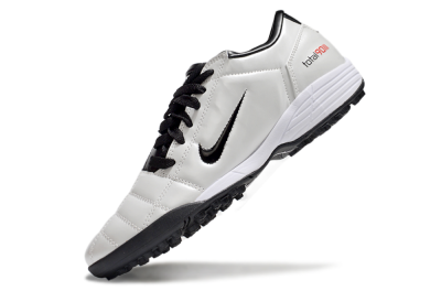 Nike Total 90 II TF Football Shoes - Beige/Black/White
