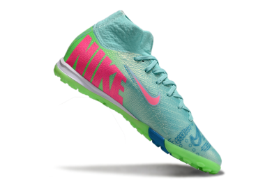 Nike Air Zoom Mercurial Superfly 10 Elite TF Football Shoes - Jade/Pink/White