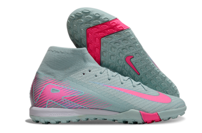 Nike Air Zoom Mercurial Superfly 10 Elite TF Football Shoes - Jade/Pink/White