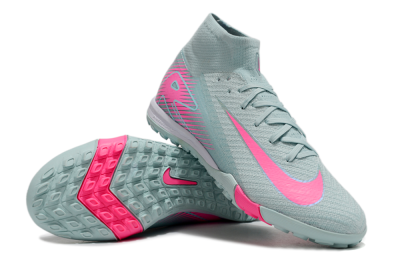 Nike Air Zoom Mercurial Superfly 10 Elite TF Football Shoes - Jade/Pink/White