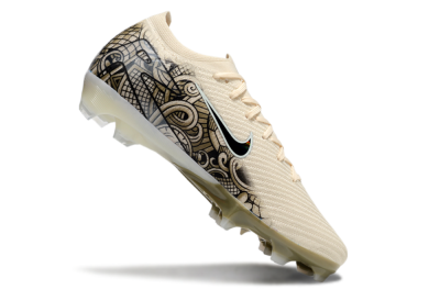 Nike Air Zoom Mercurial Vapor 16 Elite FG Football Boots - Beige/Black/White