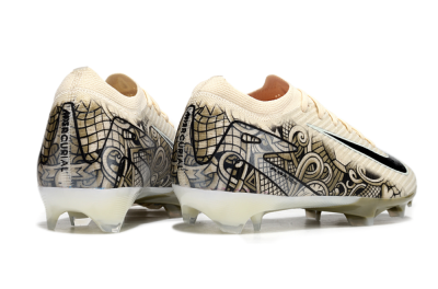 Nike Air Zoom Mercurial Vapor 16 Elite FG Football Boots - Beige/Black/White