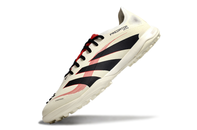Adidas Predator Elite 25 TF Football Shoes - Beige/Black/Red