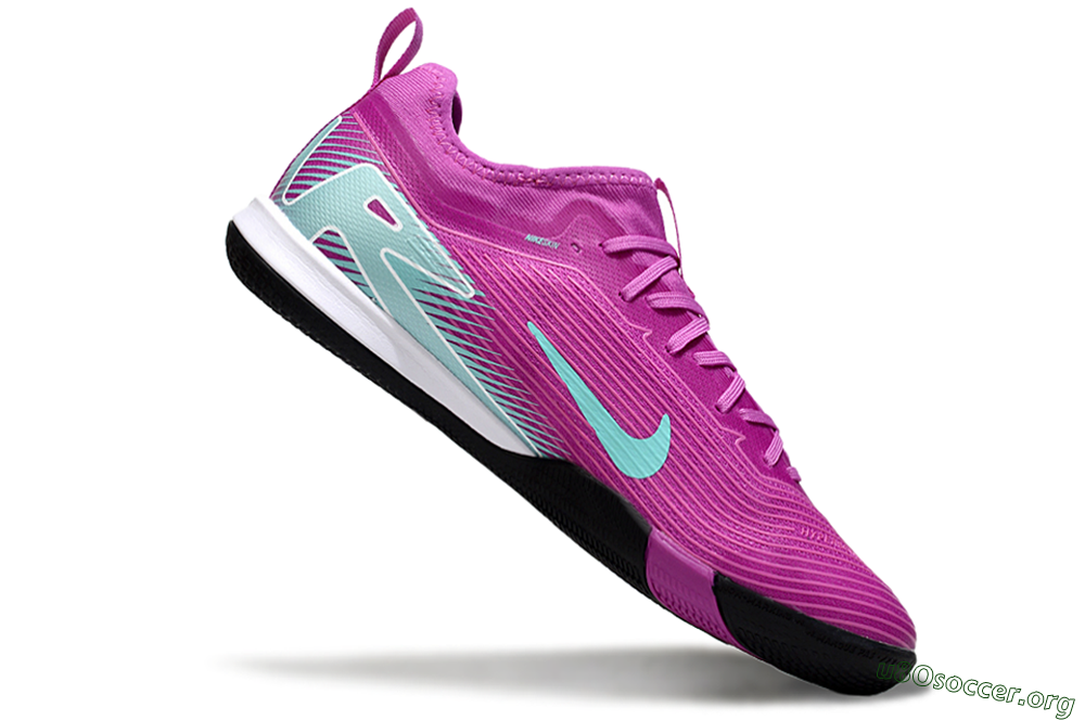 Nike Air Zoom Mercurial Vapor 16 Pro IC Football Shoes - Purple/Jade/White 4