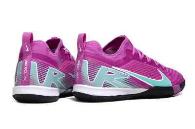 Nike Air Zoom Mercurial Vapor 16 Pro IC Football Shoes - Purple/Jade/White