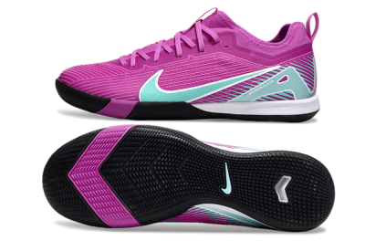 Nike Air Zoom Mercurial Vapor 16 Pro IC Football Shoes - Purple/Jade/White