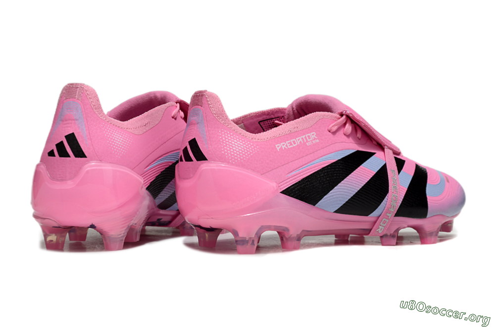 Adidas Predator Elite 25 Foldover Tongue FG Football Boots - Pink/Black/Jade 6