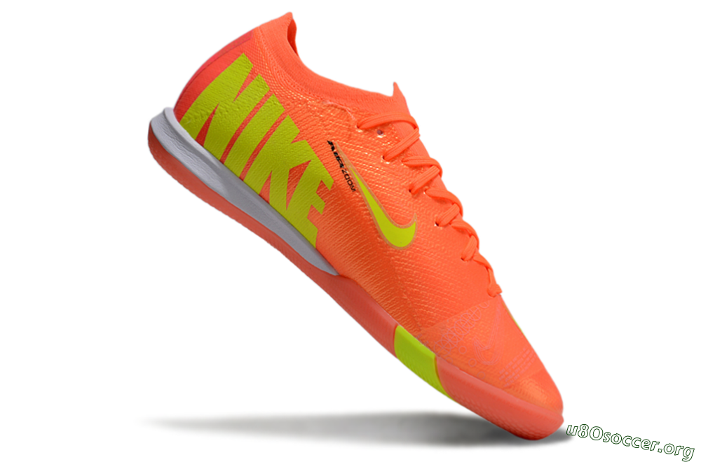 Nike Air Zoom Mercurial Vapor 16 Elite IC Football Shoes - Red/Yellow/White 4