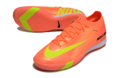 Nike Air Zoom Mercurial Vapor 16 Elite IC Football Shoes - Red/Yellow/White