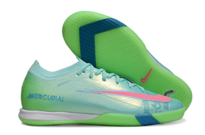 Nike Air Zoom Mercurial Vapor 16 Elite IC Football Shoes - Jade/Pink/Yellow