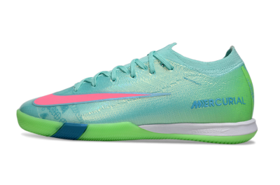 Nike Air Zoom Mercurial Vapor 16 Elite IC Football Shoes - Jade/Pink/Yellow
