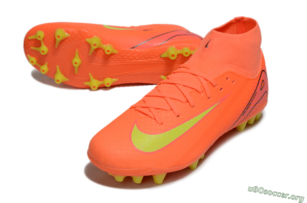 Nike Air Zoom Mercurial Superfly 10 Acadamy AG Football Boots - Red/Yellow/Black 0