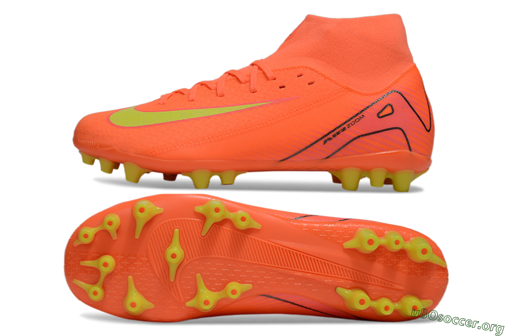Nike Air Zoom Mercurial Superfly 10 Acadamy AG Football Boots - Red/Yellow/Black 1
