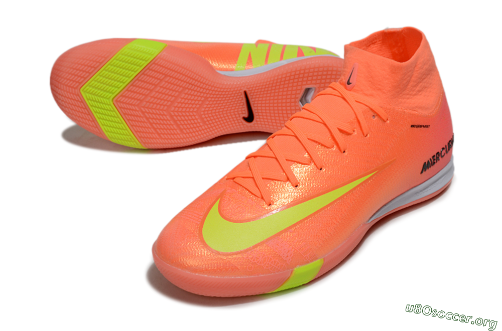 Nike Air Zoom Mercurial Superfly 10 Elite IC Football Shoes - Red/Yellow/Black 0