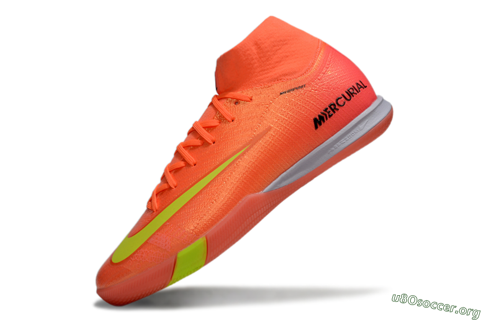 Nike Air Zoom Mercurial Superfly 10 Elite IC Football Shoes - Red/Yellow/Black 5