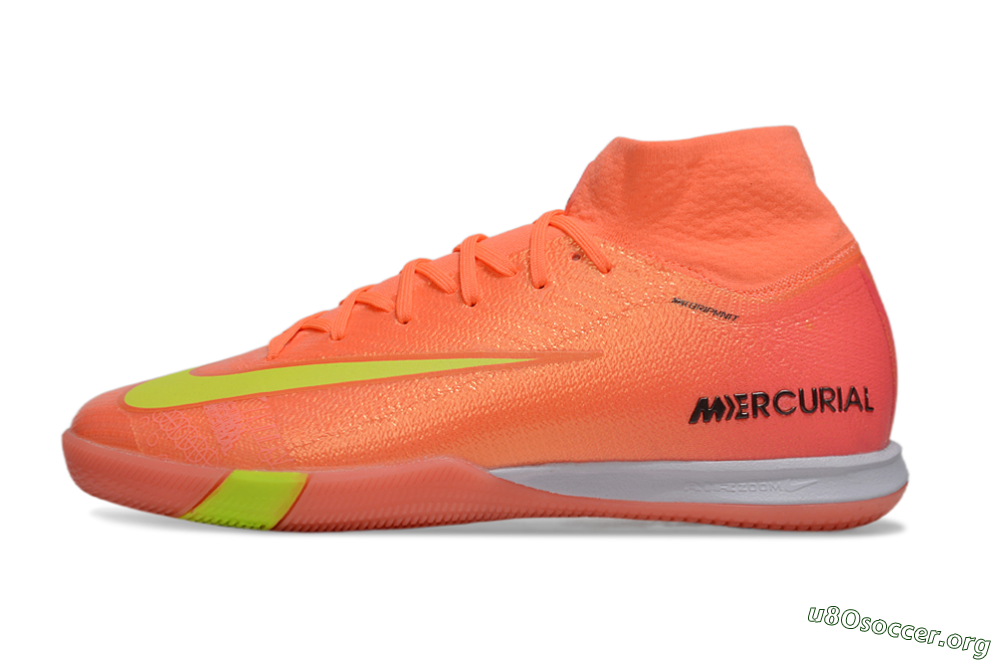 Nike Air Zoom Mercurial Superfly 10 Elite IC Football Shoes - Red/Yellow/Black 3