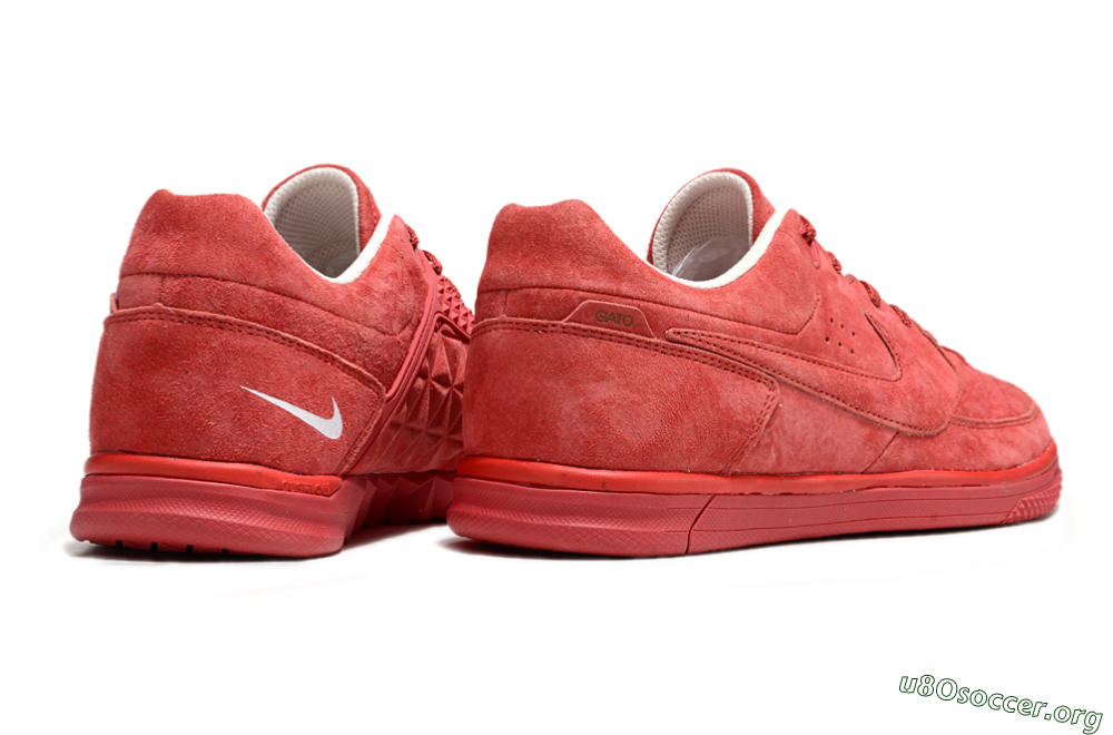 Nike Street Gato IC Football Shoes - Red/Red 6
