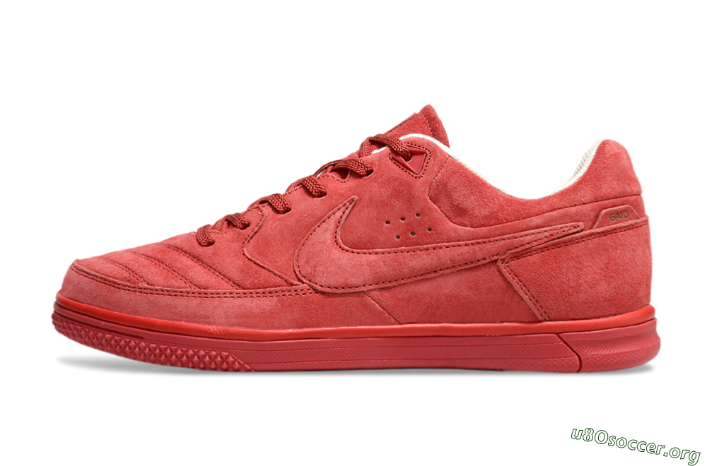 Nike Street Gato IC Football Shoes - Red/Red 3