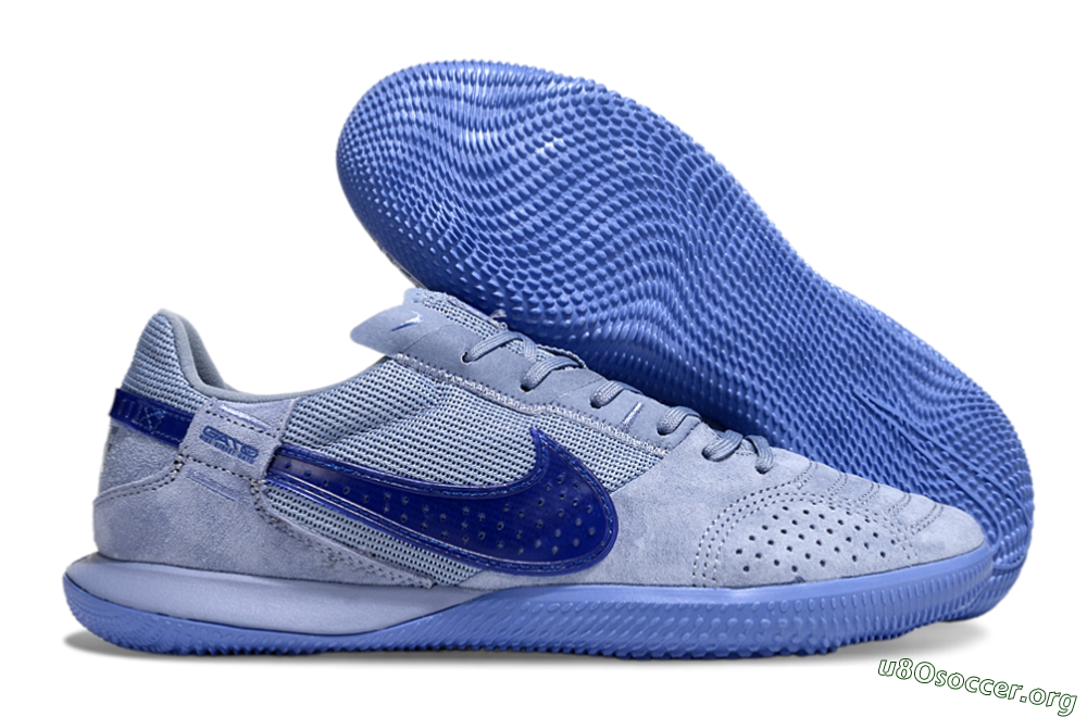 Nike Street Gato IC Football Shoes - Blue/Blue 2