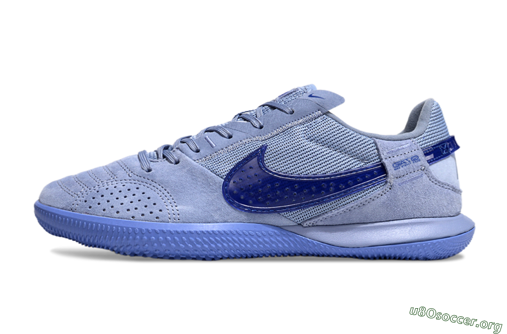 Nike Street Gato IC Football Shoes - Blue/Blue 3