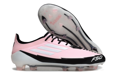 Adidas F50 Elite FG Football Boots - Pink/White/Black