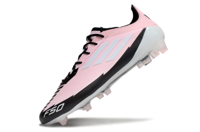 Adidas F50 Elite FG Football Boots - Pink/White/Black