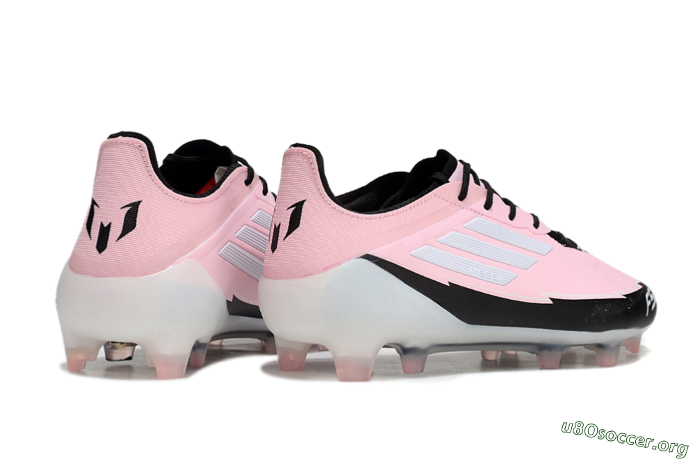 Adidas F50 Elite FG Football Boots - Pink/White/Black 6