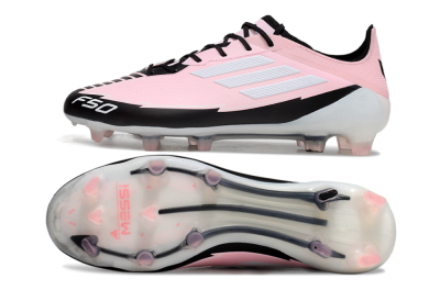 Adidas F50 Elite FG Football Boots - Pink/White/Black