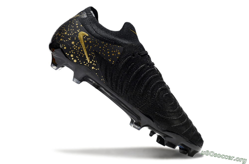 Nike Phantom Luna Elite NU FG Football Boots - Black/Gold/Blue 4