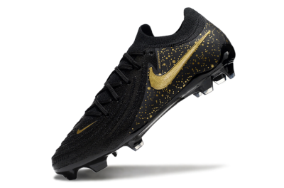 Nike Phantom Luna Elite NU FG Football Boots - Black/Gold/Blue
