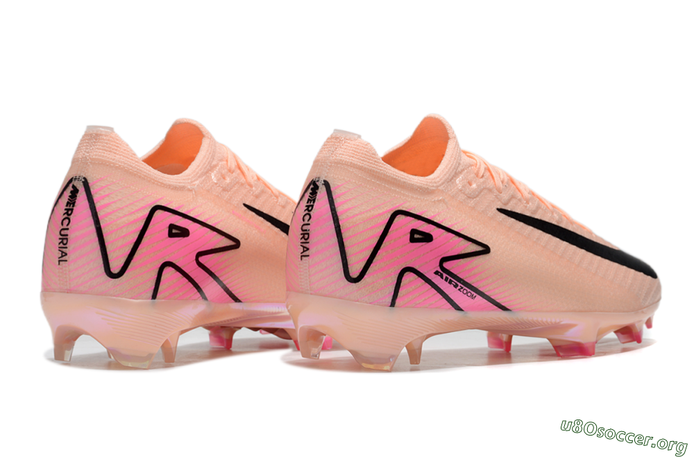 Nike Air Zoom Mercurial Vapor 16 Elite FG Football Boots - Pink/Black 6
