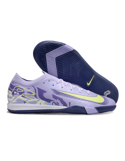 Nike Air Zoom Mercurial Vapor 16 Elite IC Football Shoes - Purple/Yellow/White