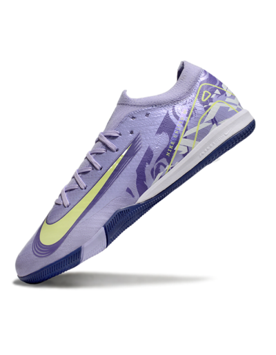 Nike Air Zoom Mercurial Vapor 16 Elite IC Football Shoes - Purple/Yellow/White
