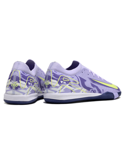 Nike Air Zoom Mercurial Vapor 16 Elite IC Football Shoes - Purple/Yellow/White
