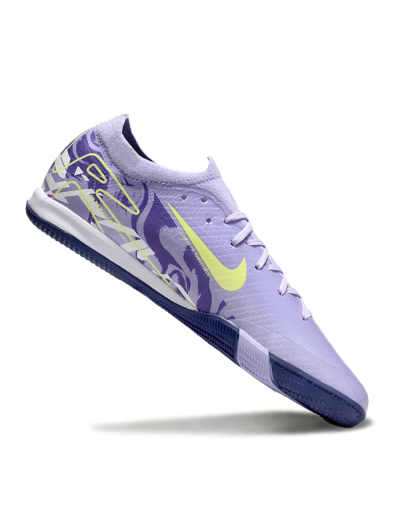 Nike Air Zoom Mercurial Vapor 16 Elite IC Football Shoes - Purple/Yellow/White