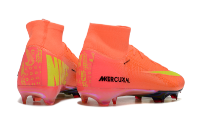 Nike Air Zoom Mercurial Superfly 10 Elite FG Football Boots - Red/Yellow/Black